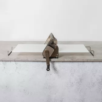 Laminoir à pâte manuel 30 cm acier inox mallard ferrière pâtisserie maison