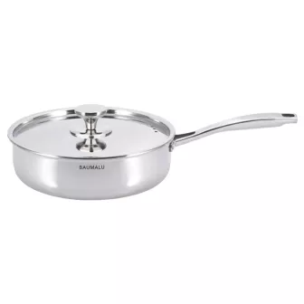 Sauteuse inox 24 cm Tripli avec couvercle induction