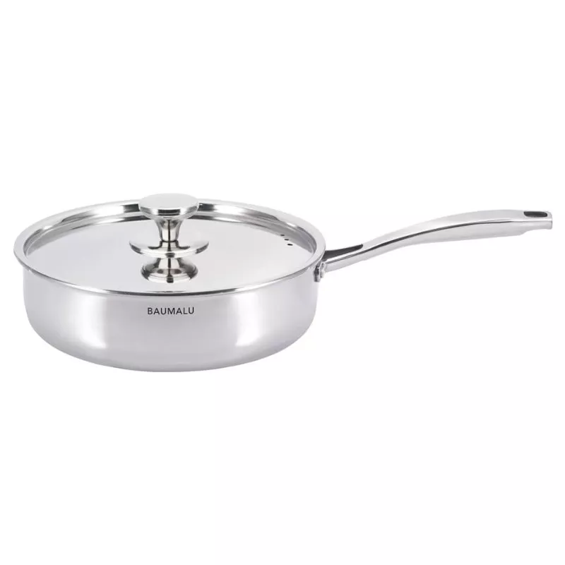 Sauteuse inox 24 cm Tripli avec couvercle induction