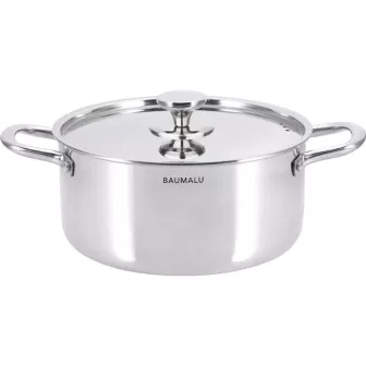 Faitout inox Tripli 26 cm avec couvercle induction