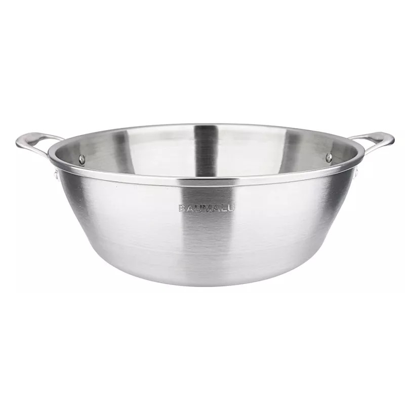 Bassine confiture induction 38 cm 12 L en inox