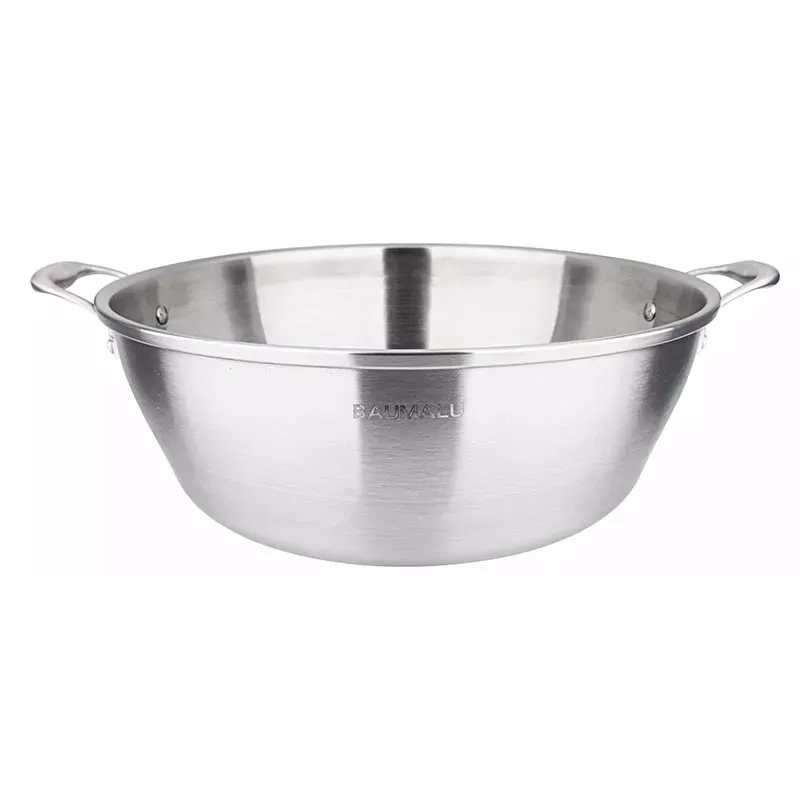 Bassine confiture induction 38 cm 12 L en inox