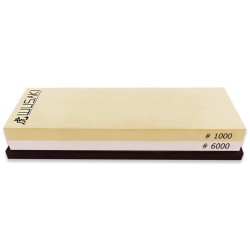 Pierre a aiguisier 1000 / 6000 Grain | CuisinezPâtissez