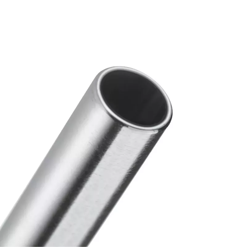 Pailles inox droites 21,5 cm lot de 4 avec brosse