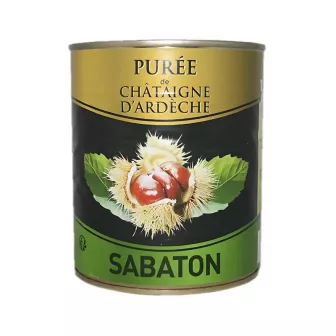 Purée de châtaigne AOP Ardèche Sabaton 870 g