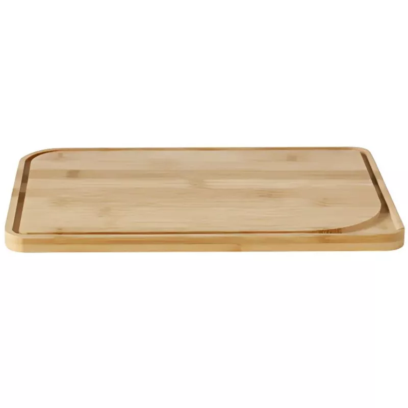 Planche à découper bambou 26x18 cm avec rigole réversible