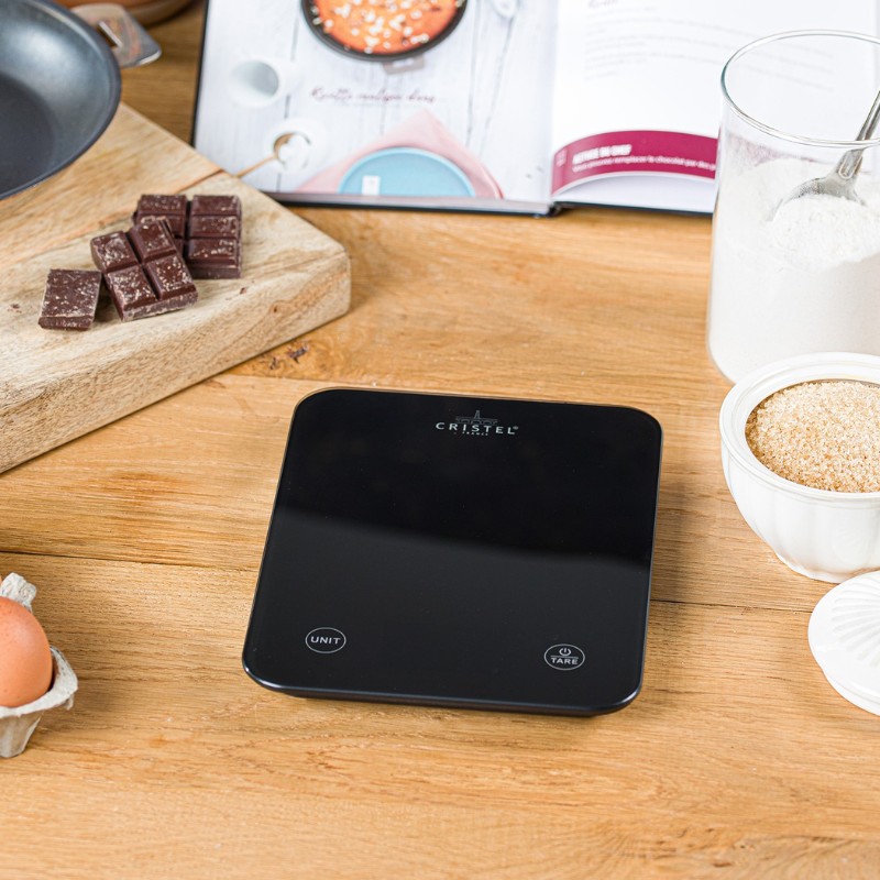 Balance de cuisine rechargeable 10 kg avec précision 1 g | CuisinezPâtissez