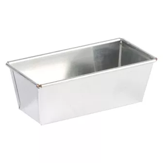 Moule à cake fer blanc 24 cm bord sur fil cuisson rapide