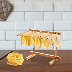 Séchoir à pâtes pliable – Modèle Leonardo | CuisinezPâtissez
