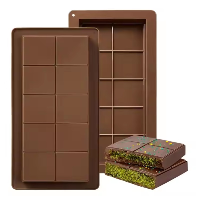 Moule tablette chocolat silicone Dubaï – Antiadhésif | CuisinezPâtissez