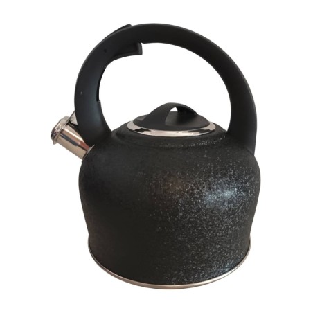 Boiuilloire à sifflet 2.5 L noire | CuisinezPâtissez