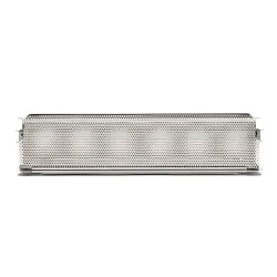 Moule rectangulaire dépliable à charnières inox perforé 30x20 cm | CuisinezPâtissez