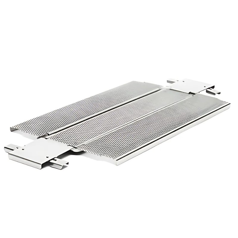 Moule rectangulaire dépliable à charnières inox perforé 30x20 cm | CuisinezPâtissez