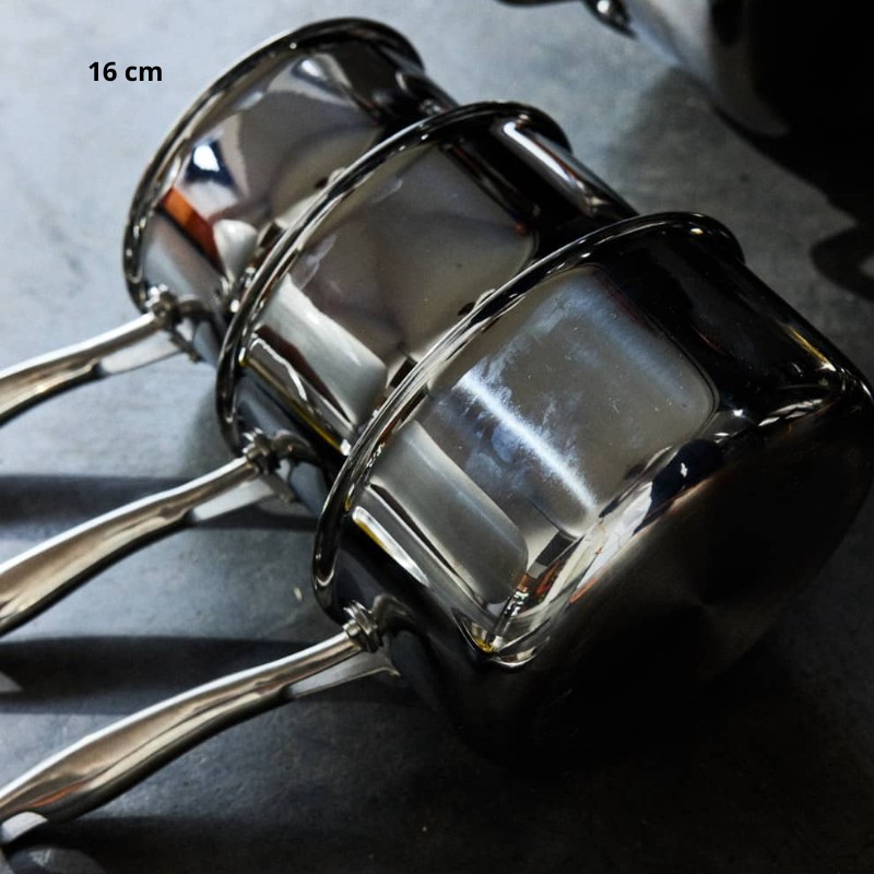 Casserole inox Triplipro 16 cm | CuisinezPâtissez