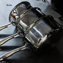 Casserole inox Triplipro 18 cm | CuisinezPâtissez