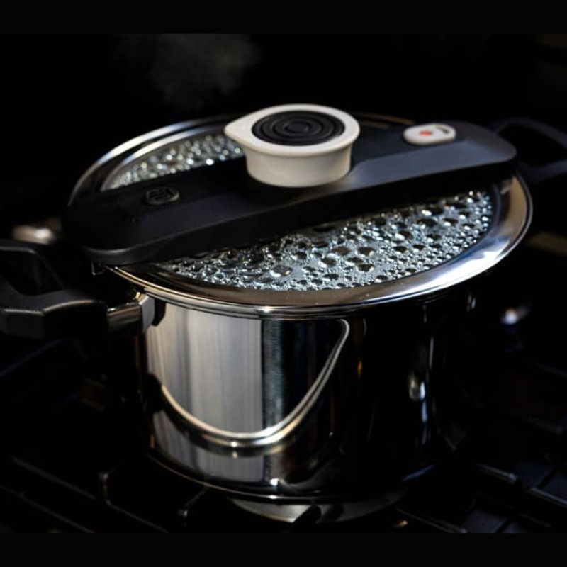 Cuisseur basse préssion 24 cm Inox 4L induction | CuisinezPâtissez