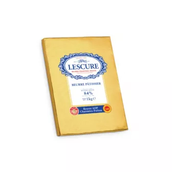 Beurre tourrage AOP Lescure 1 kg feuilletage