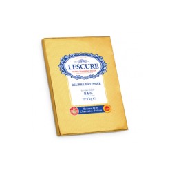 Beurre de tourrage AOP Lescure 1kg | CuisinezPâtissez