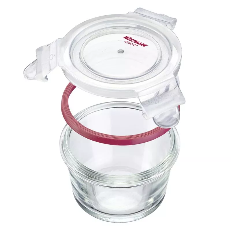 Boîte hermétique verre 150 ml ronde Westmark