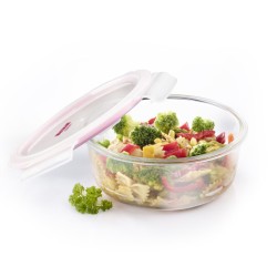 Boîte Hermétique en Verre Ronde - 950 ml | CuisinezPâtissez