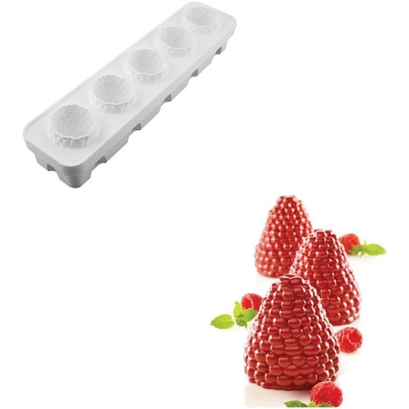 Moule Silicone fruits rouges – Mûres & Framboises | CuisinezPâtissez