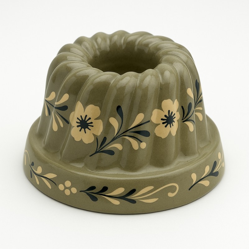 Kougelhopf N°6 de 20 cm Églantine - Poterie Alsacienne Siegfried