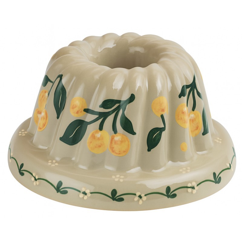 Kougelhopf N°8 de 24 cm Nature Mirabelle - Poterie Alsacienne Siegfried