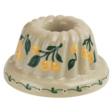 Kougelhopf N°8 de 24 cm Nature Mirabelle - Poterie Alsacienne Siegfried