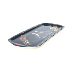 Plat à Cake de 37 x 15.5 cm Bleu Cigogne 