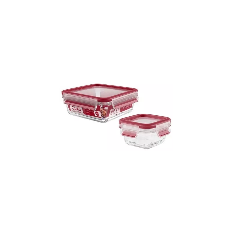 Clip & close glass carre 0.8l