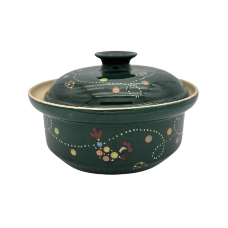 Terrine Ronde N°5 de 32 cm Vert Cocotte 