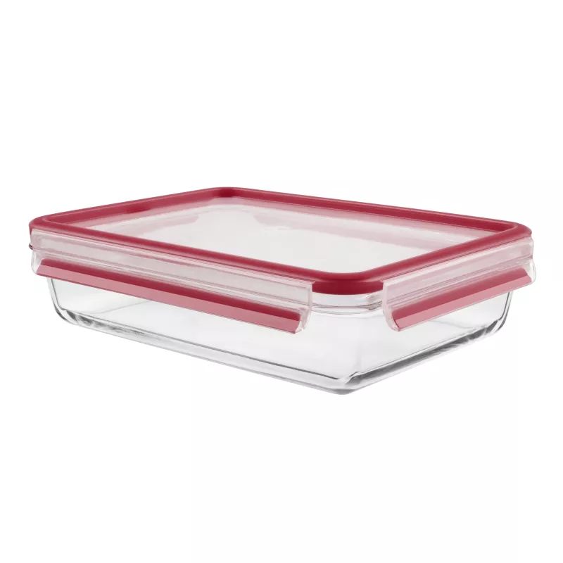 Clip & close glass rectangle 1.3l