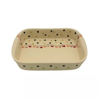 Plat à Lasagne N°5 de 40 x 27 cm Nature Romantique 