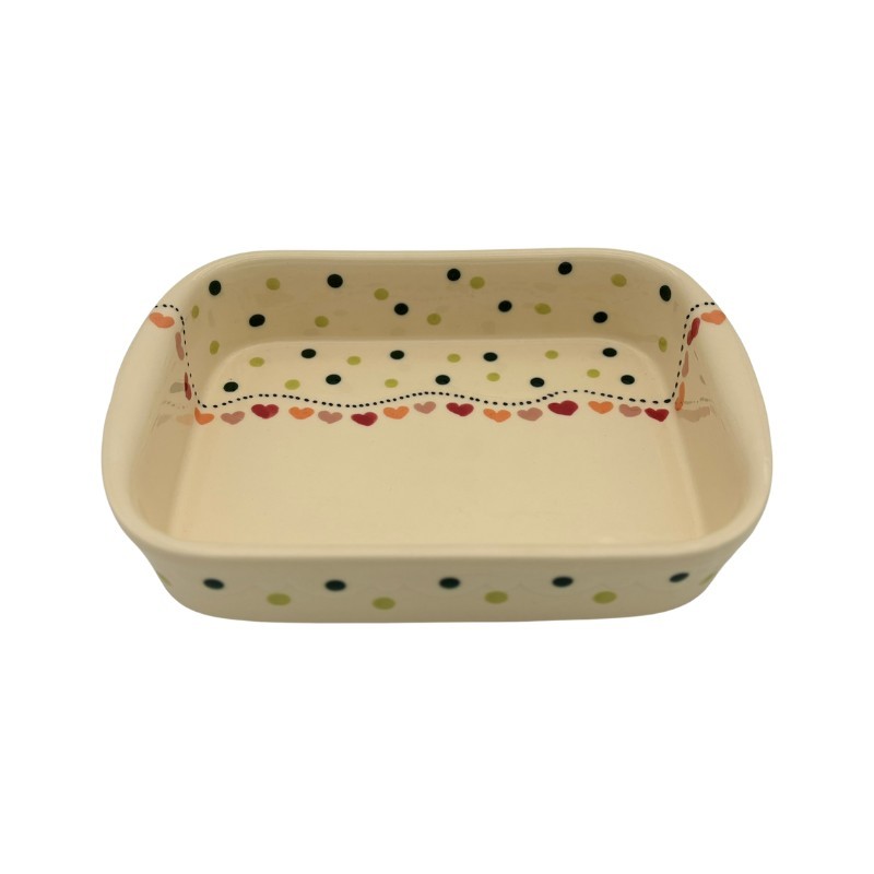 Plat à Lasagne N°5 de 40 x 27 cm Nature Romantique 