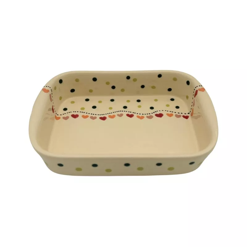 Plat à Lasagne N°5 de 40 x 27 cm Nature Romantique 
