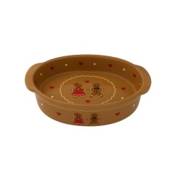 Plat Ovale N°0 de 20.5 cm Taupe Männele 