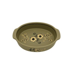 Plat Ovale N°3 de 38 cm Églantine 