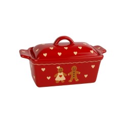 Terrine à Pâté N°2 de 30 x 13 cm Rouge Männele 