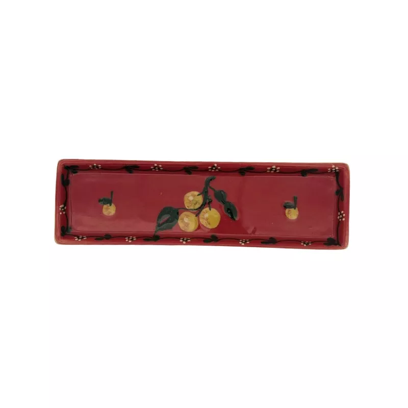 Repose cuillère de 27 x 7 cm Rouge Mirabelle 