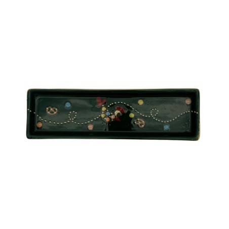 Repose cuillère de 27 x 7 cm Vert Cocotte 