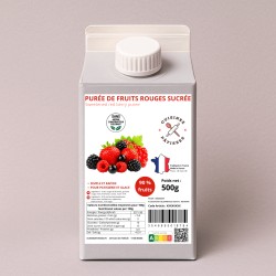 Purée de fruits rouges sucrée 500g | CuisinezPâtissez