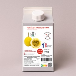 Purée de fruit de la passion 100% fruits 500g | CuisinezPâtissez