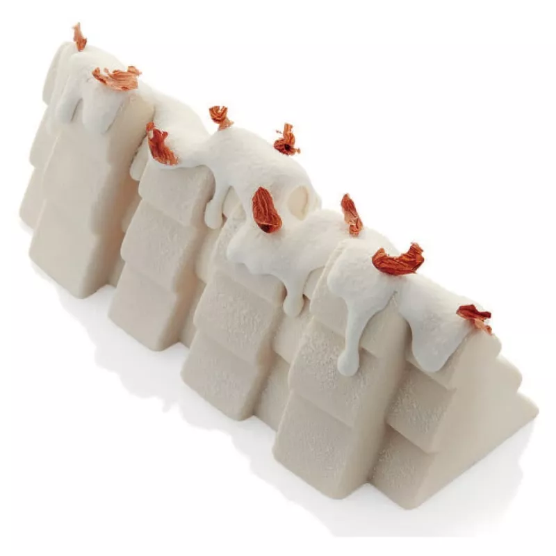 Moule à bûche Forêt silicone Silikomart