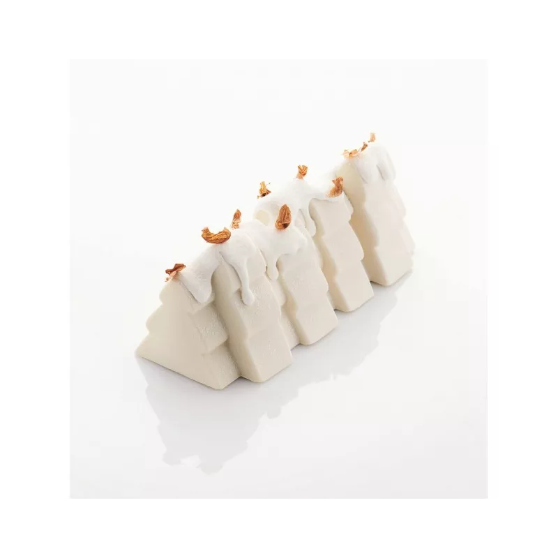 Moule à bûche Forêt silicone Silikomart
