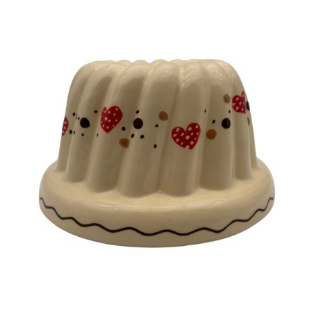 Kougelhopf N°3 de 14 cm Nature Romantique - Poterie Alsacienne Siegfried