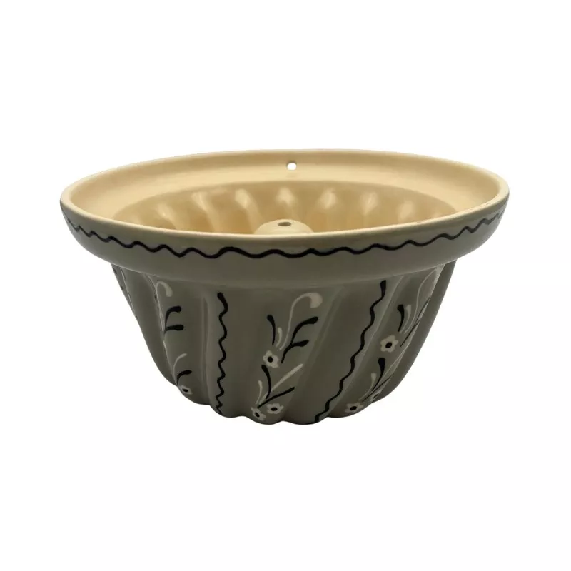 Kougelhopf N°7 de 22 cm Églantine - Poterie Alsacienne Siegfried