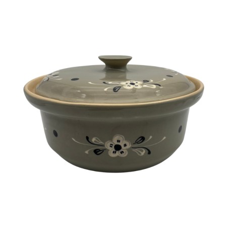 Terrine Ronde N°2 de 24 cm Églantine