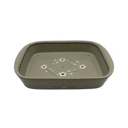 Plat à Lasagne N°5 de 40 x 27 cm Églantine