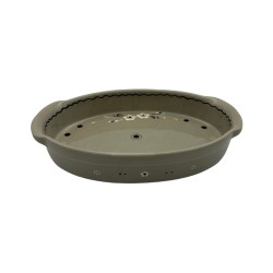 Plat Ovale N°3 de 38 cm Églantine