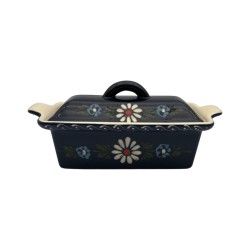Terrine à pâté de 30 bleu marguerite